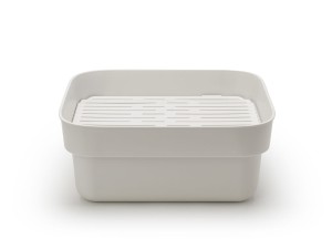 Pojemnik do zmywania z ociekaczem Brabantia 302688 jasnoszary