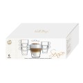 Vialli - komplet 6 szklanek do kawy podwójna ścianka 280ml SENSO 7442