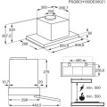 Okap do zabudowy Electrolux LFP539X
