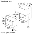 Kuchenka mikrofalowa do zabudowy Bosch BFR634GB1