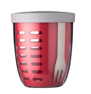 Mepal - Fruit & Veggie Pot Ellipse  Nordic Red