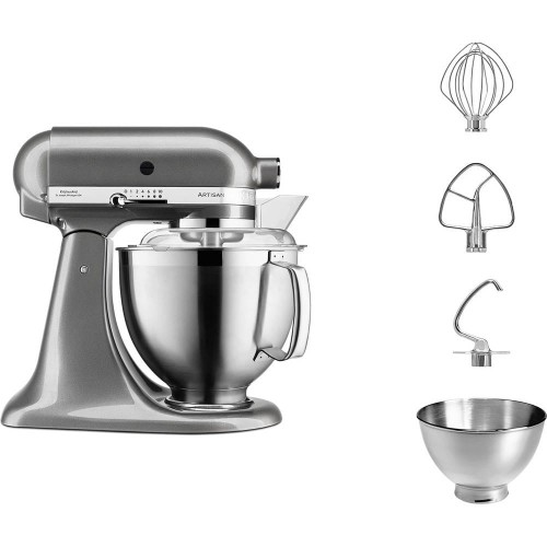 Mikser KitchenAid Artisan 5 / 185 MS 5KSM185PSEMS srebrzystopopielaty