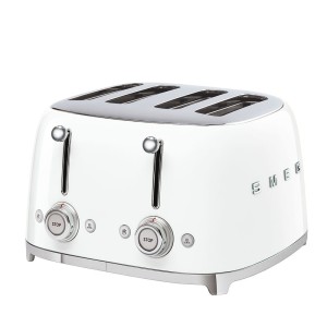 Toster Smeg TSF03WHEU, biały, 4 kromki