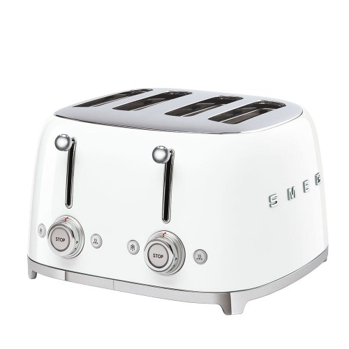 Toster Smeg TSF03WHEU, biały, 4 kromki