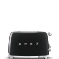 Toster Smeg TSF03BLEU, czarny, 4 kromki