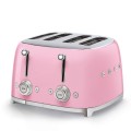 Toster Smeg TSF03PKEU, pastelowy róż, 4 kromki