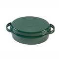 BIG GREEN EGG - Garnek żeliwny owalny  Green Dutch Oven Oval
