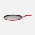 Patelnia do Naleśników Żeliwo Le Creuset 27cm, wiśniowa