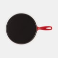 Patelnia do Naleśników Żeliwo Le Creuset 27cm, wiśniowa
