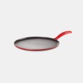 Patelnia do Naleśników Żeliwo Le Creuset 27cm, wiśniowa