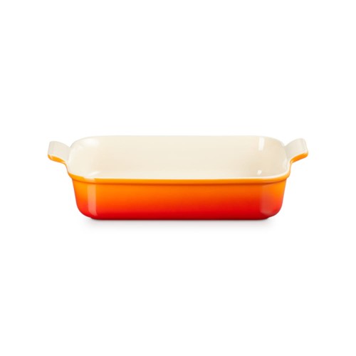 Prostokątna Forma do Zapiekania Kamionka Le Creuset 32cm / 4l, płomienna