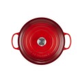 Garnek Gourmet Żeliwo 30cm / 6.2l, wiśniowy