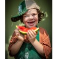 BIG GREEN EGG - Fartuch dziecięcy / Canvas kids apron