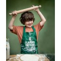 BIG GREEN EGG - Fartuch dziecięcy / Canvas kids apron