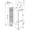Lodówko-zamrażarka do zabudowy Whirlpool WHC18 T594
