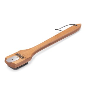Szczotka do czyszczenia rusztu Weber Bambusowa rączka 46cm 6464