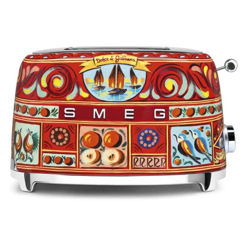 Toster Smeg Dolce&Gabbana TSF01DGEU, 2 kromki