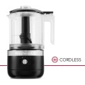 Bezprzewodowy malakser KitchenAid 1,1L 5KFCB519EBM czarny mat