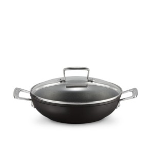 Patelnia profesjonalna Le Creuset ze szklaną pokrywką aluminium nieprzywierające 30cm / 3,6L