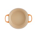 Okrągła Brytfanna Le Creuset Żeliwo Signature Collection 24cm / 4.2L płomienna