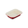 Głęboka Prostokątna Forma do Pieczenia Le Creuset Kamionka 31cm / 1.9L wiśniowa