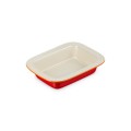 Głęboka Prostokątna Forma do Pieczenia Le Creuset Kamionka 31cm / 1.9L płomienny