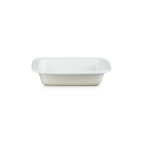 Głęboka Prostokątna Forma do Pieczenia Le Creuset Kamionka 31cm / 1.9L meringue