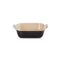 Kwadratowa Forma do Zapiekania Tradycyjna Le Creuset 23cm / 2.8L czarny błyszczący