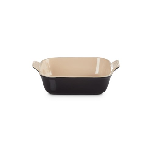 Kwadratowa Forma do Zapiekania Tradycyjna Le Creuset 23cm / 2.8L czarny błyszczący