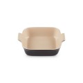 Kwadratowa Forma do Zapiekania Tradycyjna Le Creuset 23cm / 2.8L czarny błyszczący