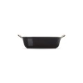 Kwadratowa Forma do Zapiekania Tradycyjna Le Creuset 23cm / 2.8L czarny błyszczący