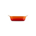 Kwadratowa Forma do Zapiekania Tradycyjna Le Creuset 23cm / 2.8L płomienny