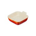 Kwadratowa Forma do Zapiekania Tradycyjna Le Creuset 23cm / 2.8L płomienny