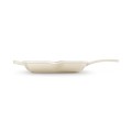 Kwadratowa Patelnia Grillowa z Dwoma Uchwytami Le Creuset Żeliwo 26cm meringue
