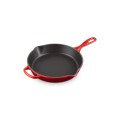 Głęboka Patelnia do Smażenia i Serwowania Le Creuset Żeliwo 26cm / 2L wiśniowa