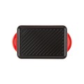 Płyta grillowa prostokątna Le Creuset 32x22cm wiśniowa