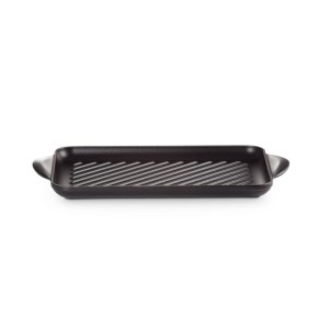Płyta grillowa prostokątna Le Creuset 32x22cm czarna
