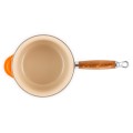 Rondel Le Creuset z Drewnianą Rączką Żeliwo 18cm / 1.8L płomienny