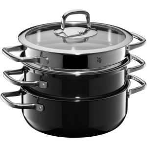 WMF - Zestaw garnków FTec Compact Black 4 el.czarny 0515615290