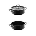 WMF - Zestaw garnków FTec Compact Black 4 el.czarny 0515615290