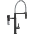 Bateria Franke Vital Semi-Pro Czarna stal/stal optyczna 120.0621.313