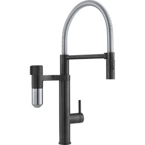 Bateria Franke Vital Semi-Pro Czarna stal/stal optyczna 120.0621.313 "PROMOCJA"