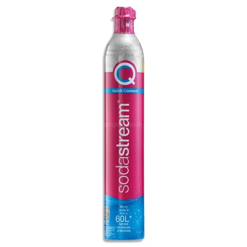 Wymiana naboju CO2 do urządzenia Sodastream (różowy)