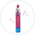 Wymiana naboju CO2 do urządzenia Sodastream (różowy)
