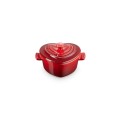 Mini Cocotte Le Creuset d'Amour Kamionka 10 cm / 0.25L wiśniowa