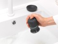 Szczotka z dozownikiem na płyn Brabantia 302626 ciemnoszara