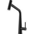 Bateria Franke Icon pull-out spray Czarny Mat 115.0625.190