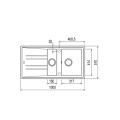 Zlewozmywak Teka Stone 60 B-TG tegranit carbon