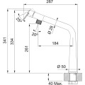 Bateria Franke Icon Chrom 115.0625.185