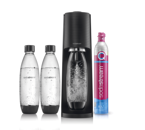 Saturator SodaStream Terra Megapack, czarny